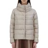 Herno Ultralight Nylon Cape Jacket In Chantilly In Gray