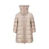 Herno Ultralight Nylon 'cleofe' Down Hacket In Neutral