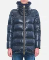 Herno Ultralight Nylon Down Jacket In Blue