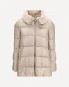 Herno Ultralight Nylon Down Jacket In Neutral