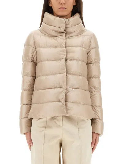 Herno "ultralight" Nylon Hood In Neutral