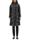 Herno Navy Blue Nylon Matilde Down Jacket In Black