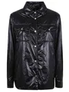 Herno Chest Pockets Collared Neck Long Sleeves Shiny Finish