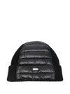 Herno Ultralight Panelled Beanie In Black