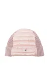 Herno Ultralight Panelled Beanie In Pink