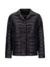 Herno Long-sleeved Down Jacket In Blue