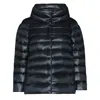 Herno Ultralight Quilted Down Jacket In Black