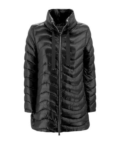 Herno Ultralight Resort Short Jacket In Black