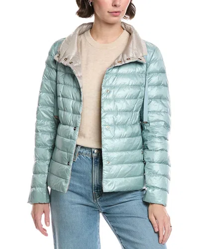 Herno Ultralight Reversible Jacket In Green