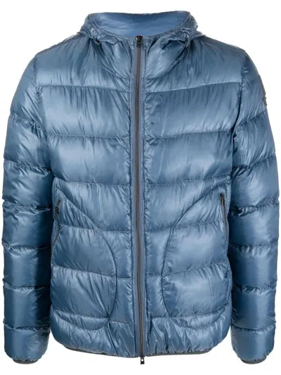 Herno Ultralight Vietti Anniversary Down Jacket In Blue
