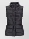 Herno Ultralight Windproof Vest Silky Effect In Black