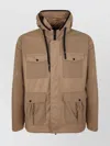Herno Men Delon Urban Safari Field Jacket In Brown