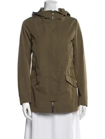 Pre-owned Herno Utility Jacket In Green