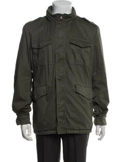 Pre-owned Herno Utility Jacket In Green