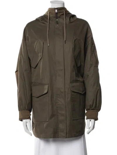 Pre-owned Herno Utility Jacket W/ Tags In Green