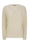 Herno V-neck Long-sleeved Sweater