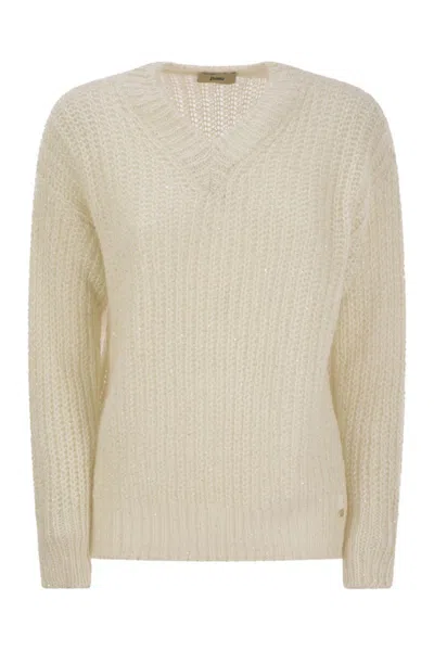 HERNO HERNO V-NECK SWEATER