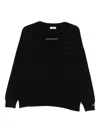 Herno V-neck Sweater In Black
