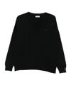 Herno V-neck Sweater In Black