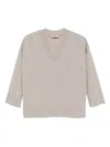 Herno Knitted Jumper In Grey