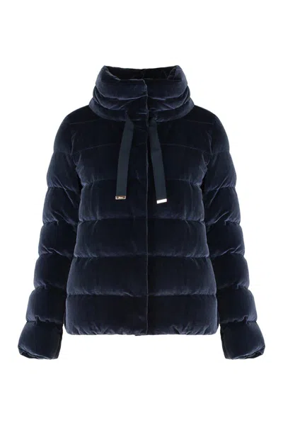 HERNO HERNO VELVET DOWN JACKET