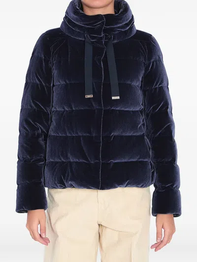 HERNO HERNO VELVET DOWN JACKET