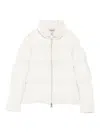 Herno Velvet Puffcoat In White