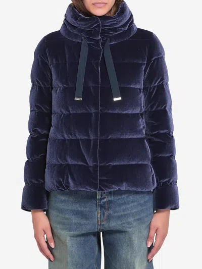 HERNO VELVETEFFECT JACKET