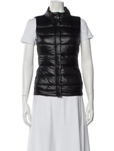 Pre-owned Herno Vest In Black