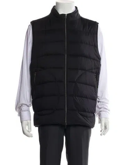 Pre-owned Herno Vest In Black
