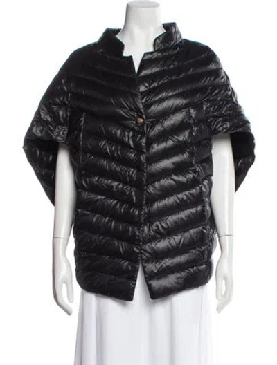 Pre-owned Herno Vest In Black