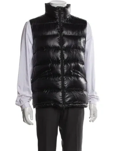Pre-owned Herno Vest In Black