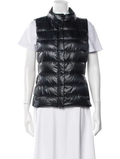 Pre-owned Herno Vest In Black