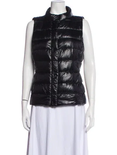 Pre-owned Herno Vest In Black