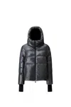 Herno Laminar Jacket In 2l Glazed Ripstop In Black