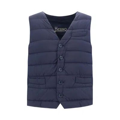 Herno Vest In Blue