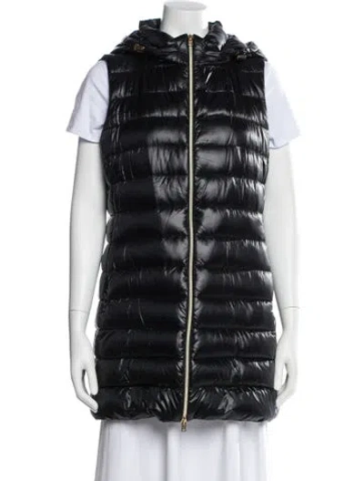 Pre-owned Herno Vest In Blue