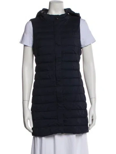 Pre-owned Herno Vest In Blue