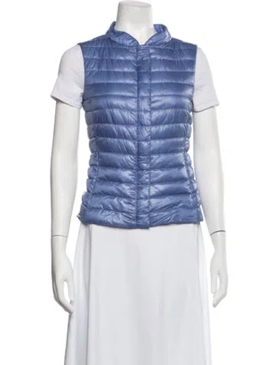 Pre-owned Herno Vest In Blue