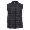 Herno Vest Down Jacket In Black Polyamide In Black