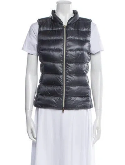 Pre-owned Herno Vest In Gray