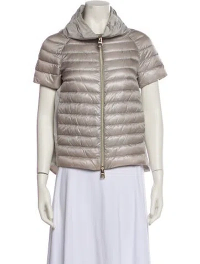 Pre-owned Herno Vest In Gray