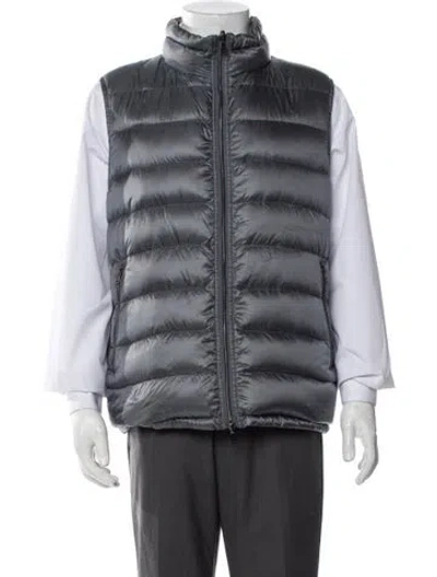 Pre-owned Herno Vest In Gray