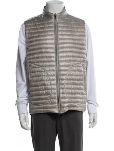 Pre-owned Herno Vest In Gray