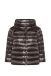 Herno Iconico Sofia Ultralight Bolero Coat In Green