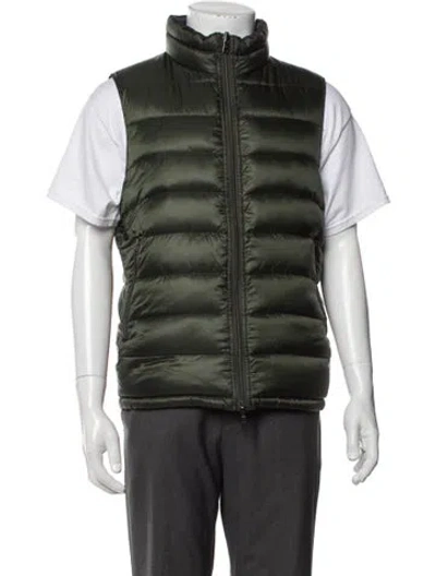 Pre-owned Herno Vest In Green