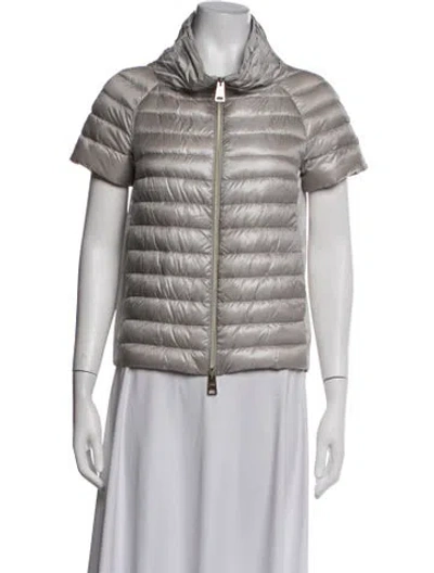 Pre-owned Herno Vest In Grey