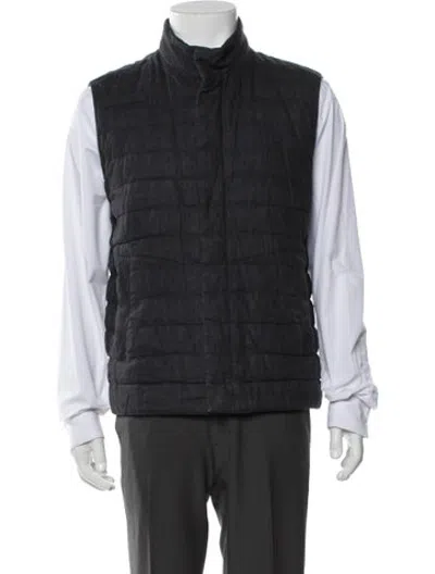 Pre-owned Herno Vest In Grey