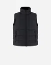 Herno Vest In Arendelle In Navy Blue