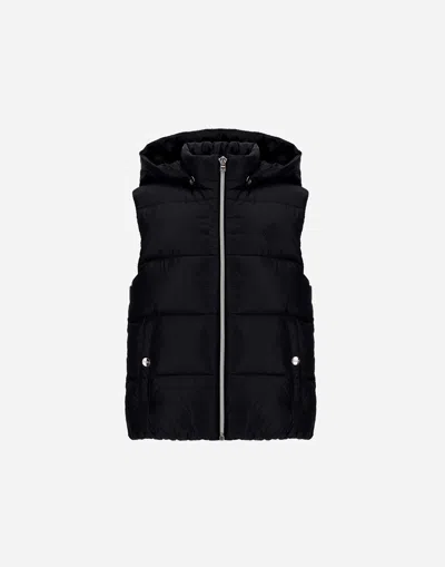 Herno Vest In Nylonâ Ultralight In Black